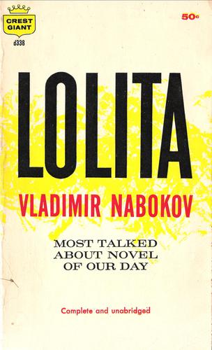 Vladimir Nabokov: Lolita (1959, Fawcett Publications)