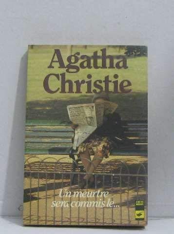 Agatha Christie: Un meurtre sera commis le-- (French language, 1976)