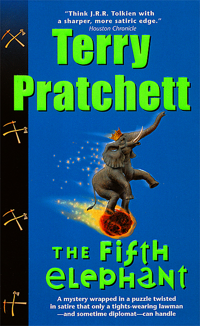 Terry Pratchett: The fifth elephant (2001, HarperTorch)