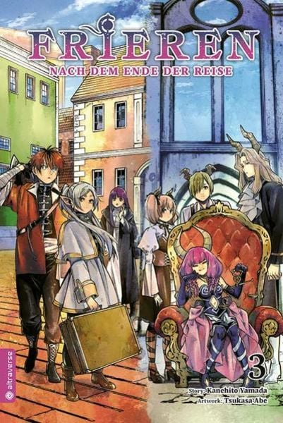 Kanehito Yamada (山田 鐘人), Tsukasa Abe (ツカサ アベ): Frieren - Nach dem Ende der Reise 3 (Paperback, Deutsch language, 2022, Altraverse GmbH)